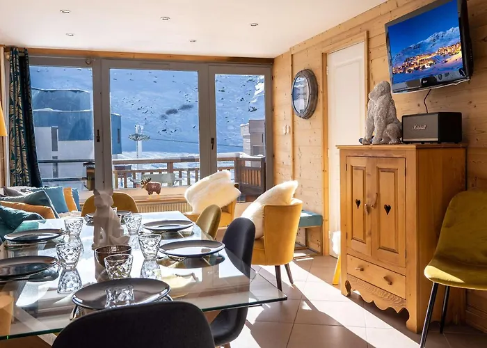 Val Thorens - Appt 6 Pers Renove, 2 Chambres, Wifi, Loc. A Skis, Proche Pistes - Fr-1-637-28